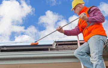 Straid soft wash roof cleaning