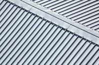 Straid metal roofing